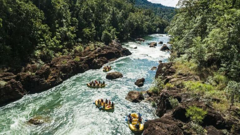 Full Day White Water Rafting From Cairns or Mission Beach - The Itinerary: A Step-by-Step Breakdown