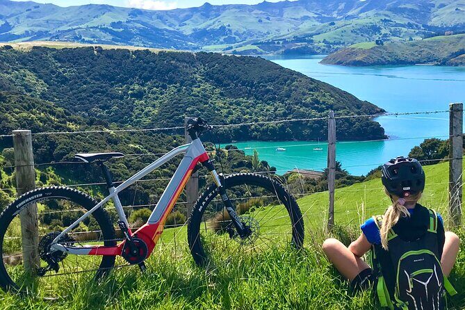 Guided Electric Mountain Bike Tour- Akaroa Explorer - The Experience and Review Highlights