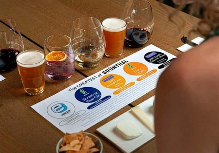 Hahndorf: Grunthal Gin, Beer, Wine, and Cheese Tasting - Authentic Experiences from the Reviews