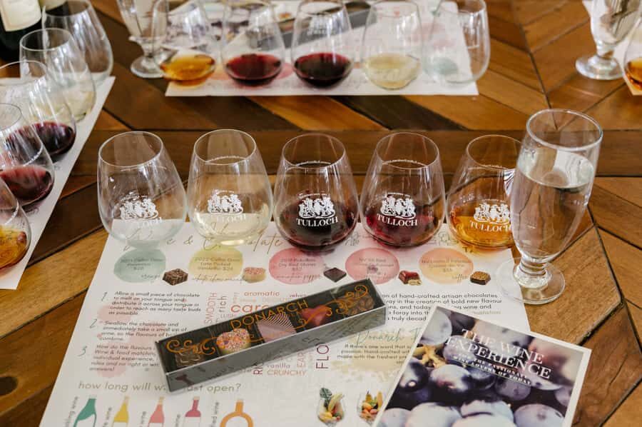 Hunter Valley: Tulloch Wine Tasting and Chocolate Pairings - Practical Details
