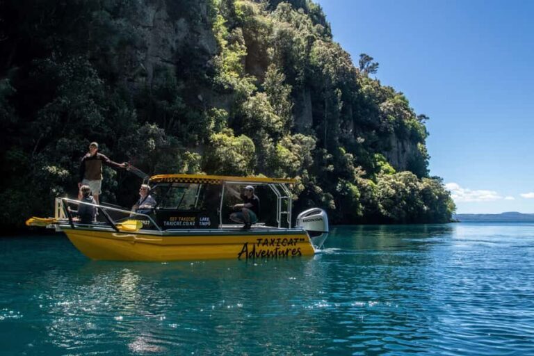 Lake Taupo Explorer Sightseeing Cruise with seasonal swim - What This Tour Means for You