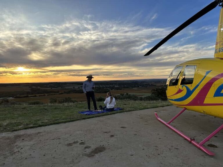 Lyndoch: Barossa Valley Helicopter Flight & Romantic Picnic - How This Tour Fits Into Your Travel Plans