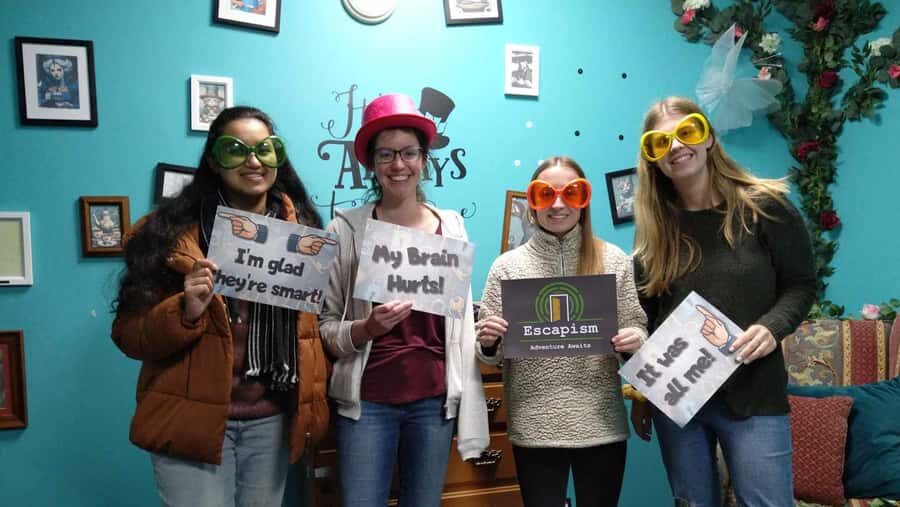 Mad Hatter's Hat - Escapism - Escape Room Experiences - The Experience in Detail