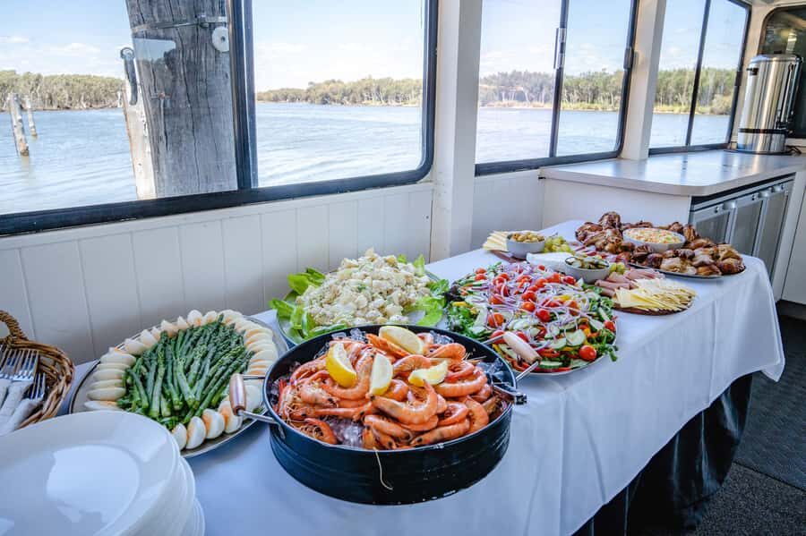 Mandurah: Murray River Lunch Cruise - The Island Stop at Coopers Mill Heritage Site