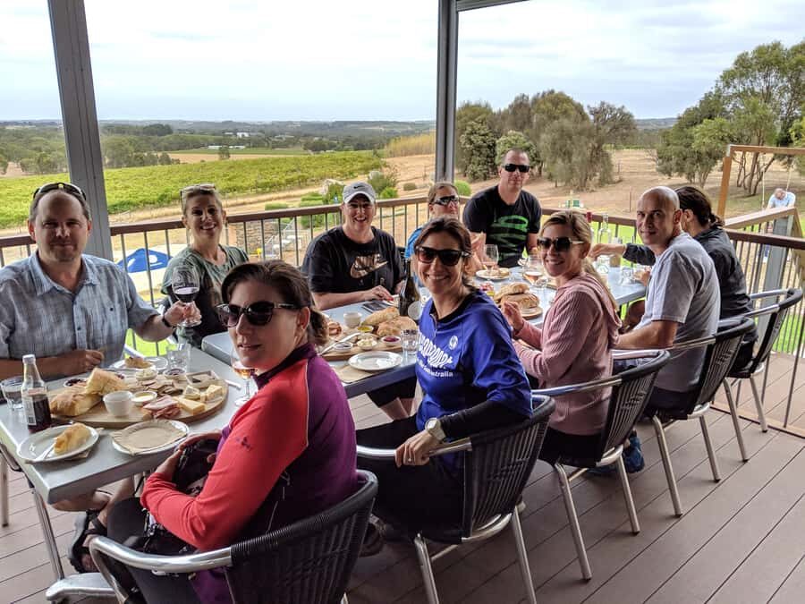 Mclaren Vale Hills Vines and Wines Bike Tour from Adelaide - Wine, Food, and Local Charm