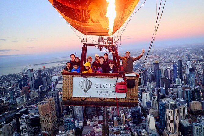 Melbourne Sunrise Hot Air Balloon Ride with GoPro Photos - Key Points