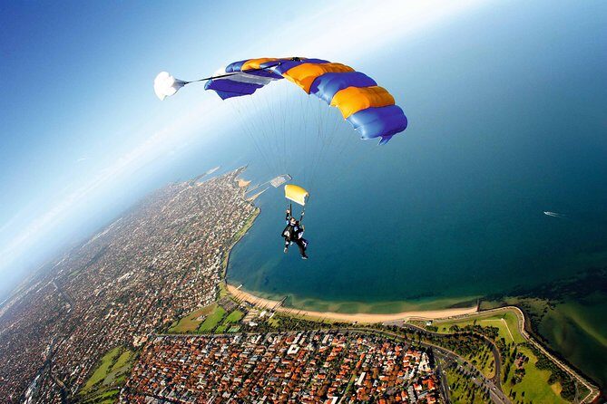 Melbourne: Tandem Skydive Experience over St. Kilda Beach - What’s Included and What’s Not