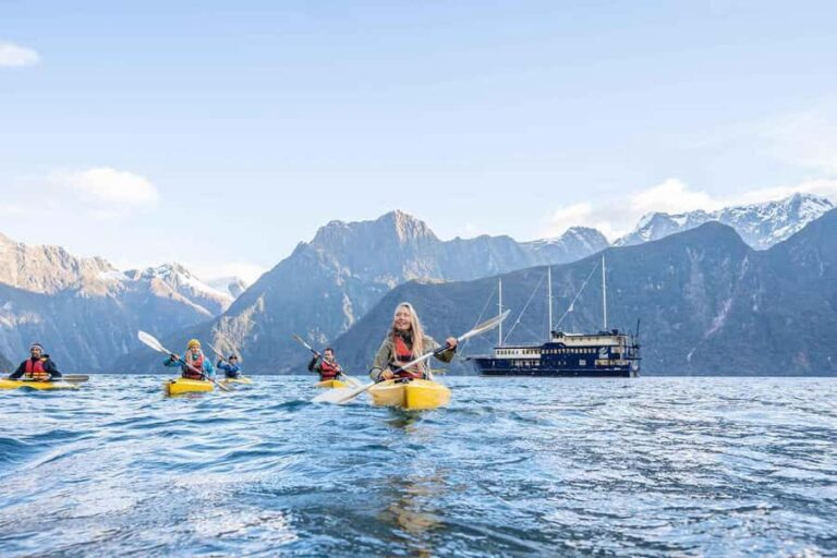 Milford Sound: Overnight Cruise with Water Activities - The Value of This Experience