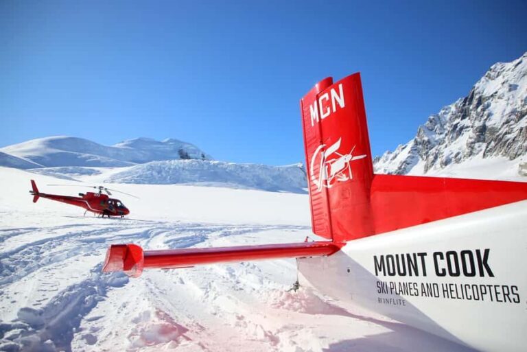 Mount Cook: Ski Plane and Helicopter Glacier Combo Flight - The Scenic Flight in a Ski Plane