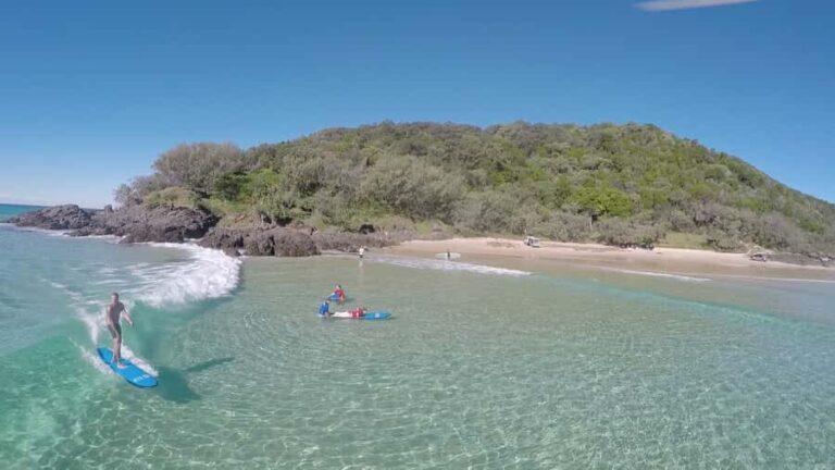 Noosa: Epic Learn to Surf Safari 4x4 - Double Island Point - What It’s Like to Learn Here
