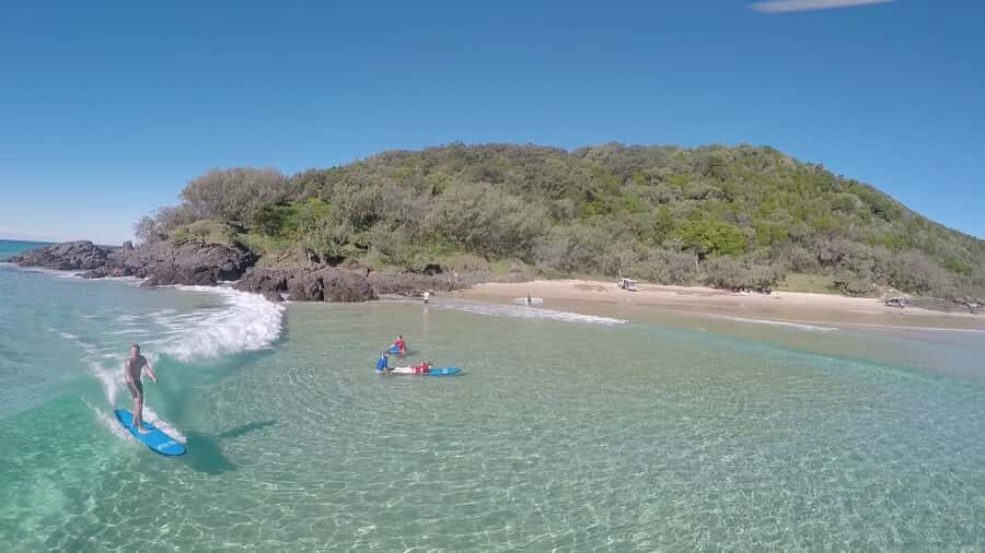 Noosa: Epic Learn to Surf Safari 4x4 - Double Island Point - What It’s Like to Learn Here