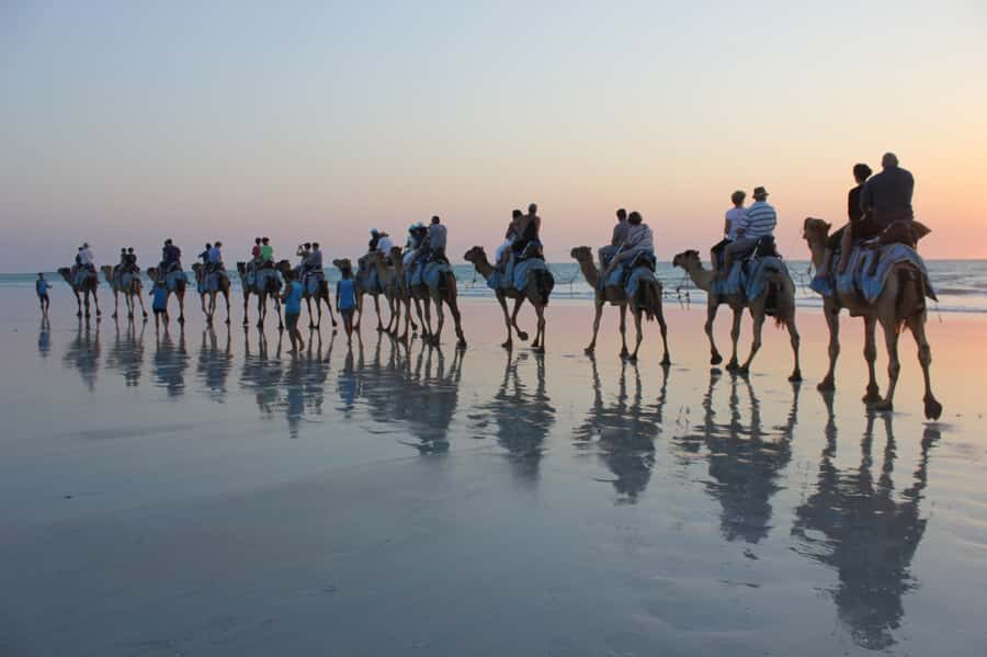 North of Rocks on Cable Beach: 1-Hour Sunset Camel Ride - The Ride Itself: What to Expect