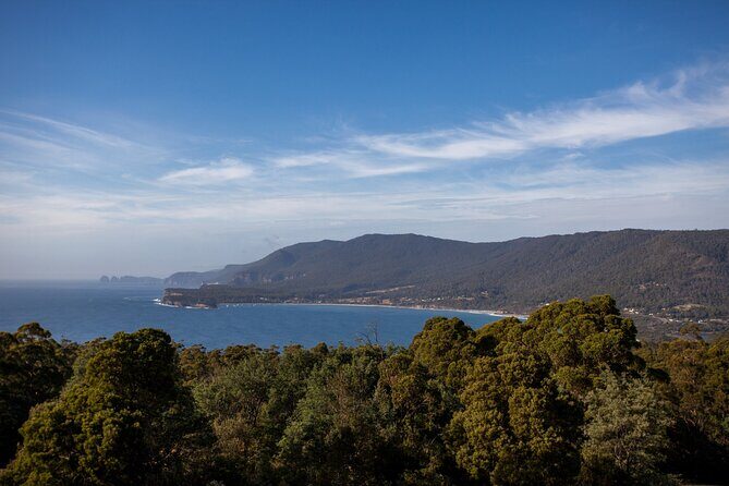 Port Arthur, Richmond & Tasman Peninsula Active Day Tour - First stop: Tasman Bay National Park Lookout