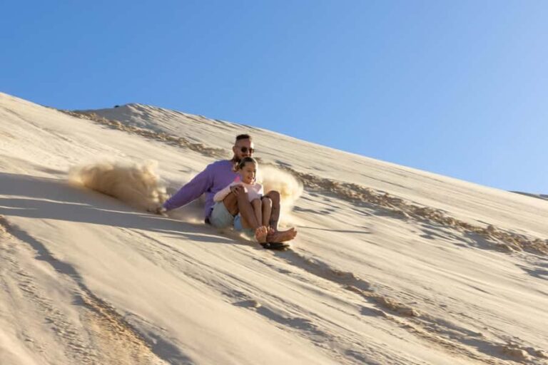 Port Stephens: Unlimited Sandboarding & 4WD Sand Dune Tour - Sandboarding: Fun for Everyone