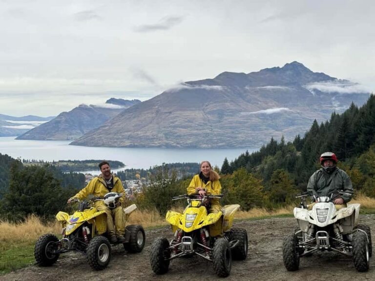 Queenstown: Quad Bike Tour - The Itinerary in Detail