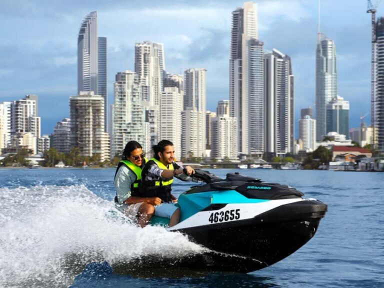 Surfers Paradise: Parasailing and Jet Ski Tour Package - The Itinerary in Detail