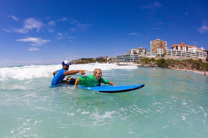 Surfing Lessons on Sydney's Bondi Beach - The Bottom Line