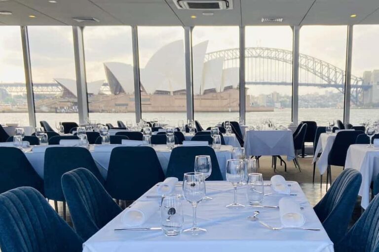 Sydney Harbour Lunch Cruise: 360° Glass Boat Views & Buffet - What to Expect During the Cruise