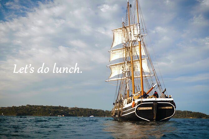 Sydney Harbour Tall Ship Lunch Cruise - The Practicalities