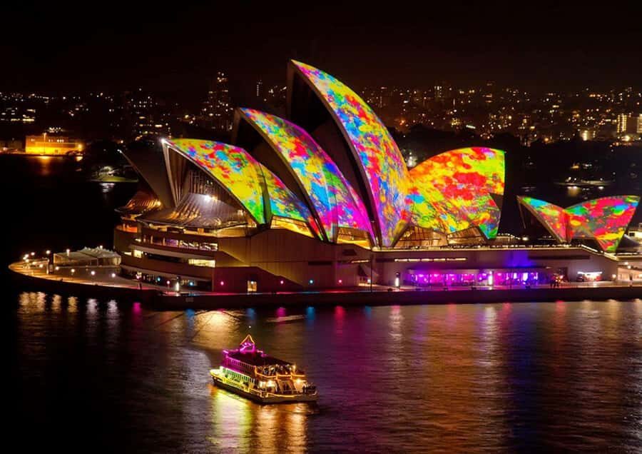 Sydney: "Vivid Sydney" Festival of Light Sightseeing Cruise - What You Can Expect on the Cruise
