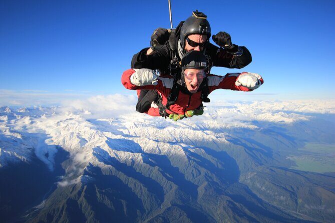 Tandem Skydive 13,000ft from Franz Josef - The Itinerary in Detail