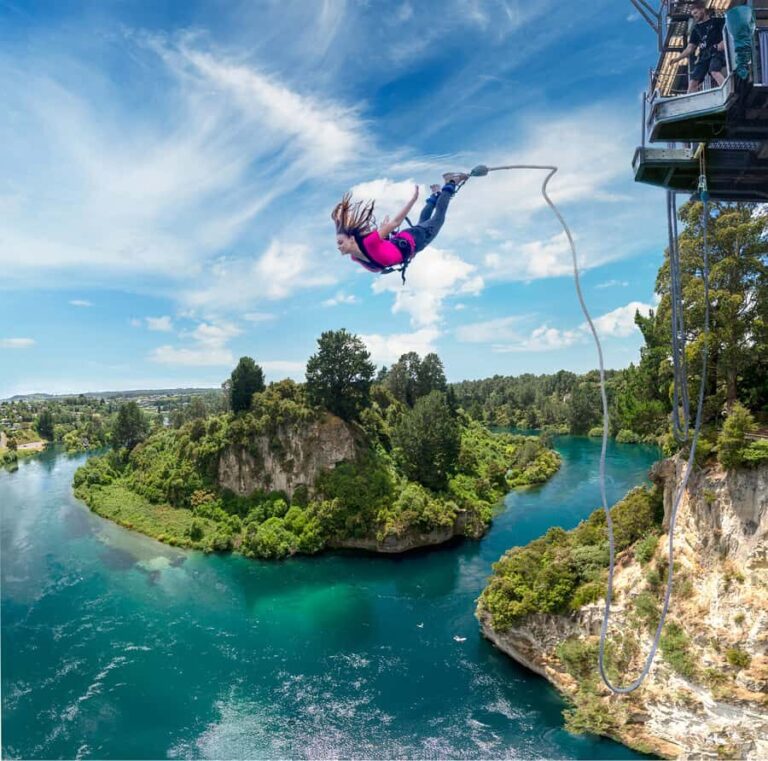 Taup: AJ Hackett Taup Bungy - NZ's Highest Water Touch! - The Bottom Line: Who Should Book?