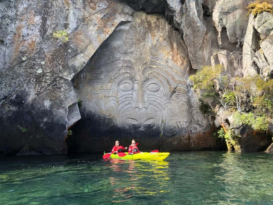 Taupo: Maori Rock Carvings Kayaking Tour - Key Points