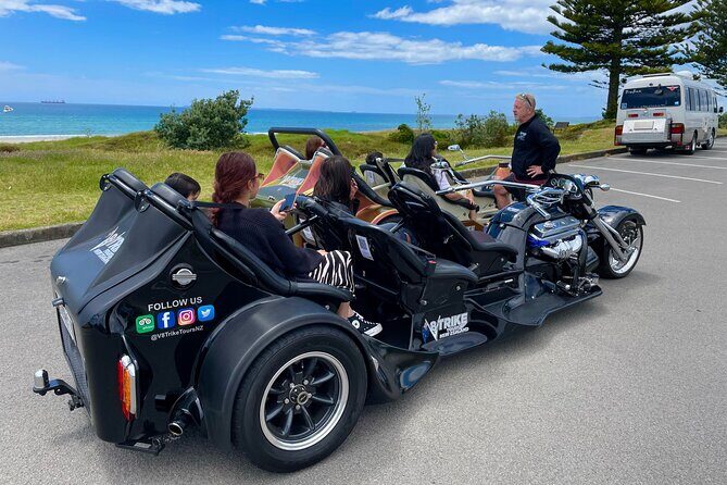 TAURANGA SHORE EXCURSION: Epic 25 min V8 Trike tour of Mt Maunganui & Tauranga - What Reviewers Say