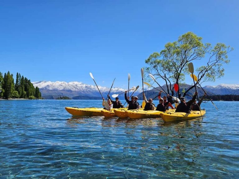 Wanaka: Lake Wanaka Guided Kayak Tour - The Experience and the Views