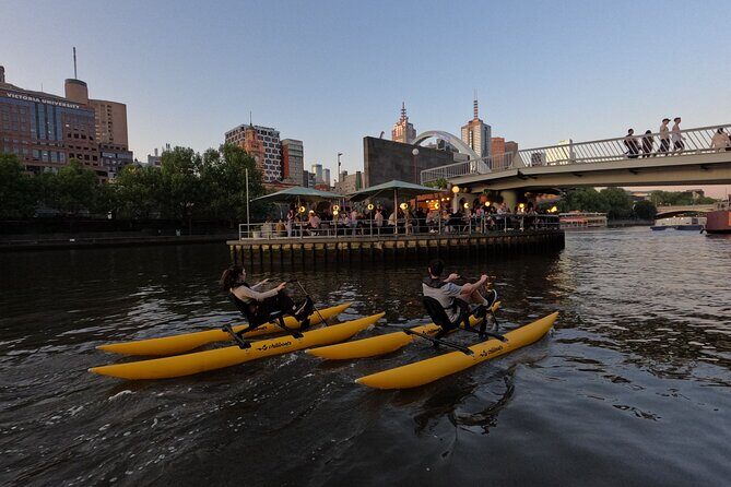 Yarra River Twilight Waterbike Tour - What the Tour Looks Like